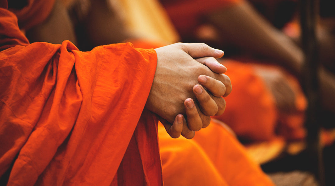 Monk Hands together