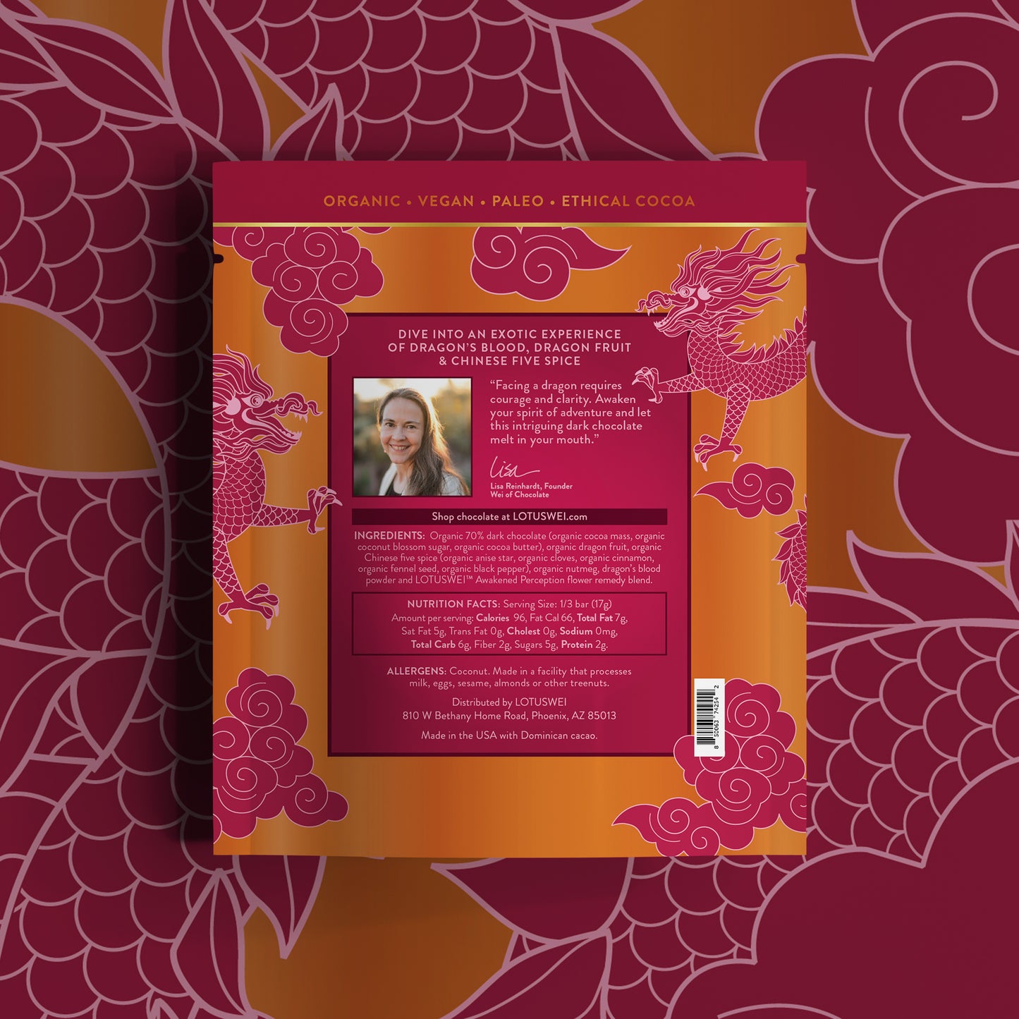 Dragon Heart Dark Chocolate