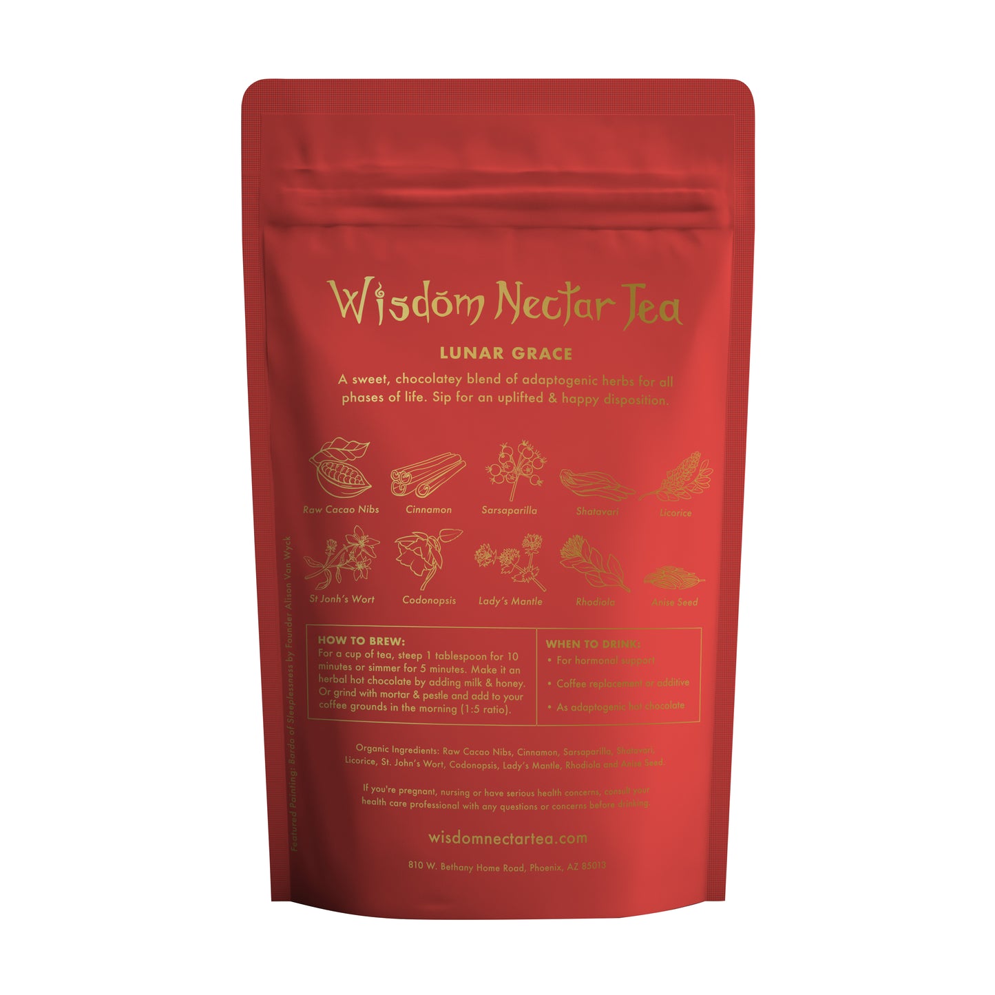Wisdom Nectar: Lunar Grace Tea