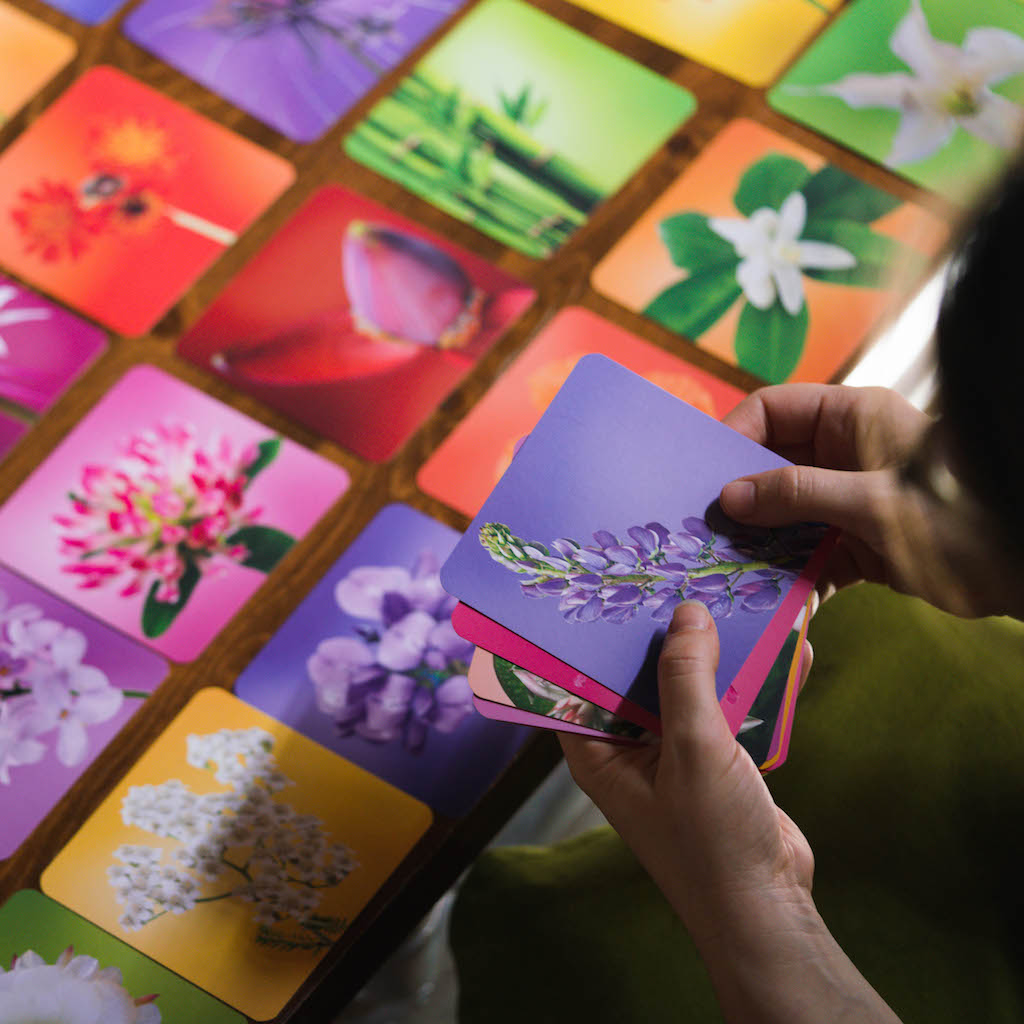 flowerevolution card deck LOTUSWEI flower essences FECD