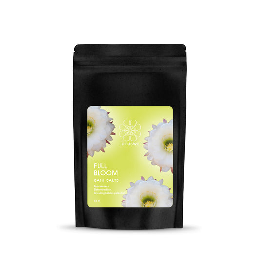 full bloom flower essence bath salt LOTUSWEI FBBS